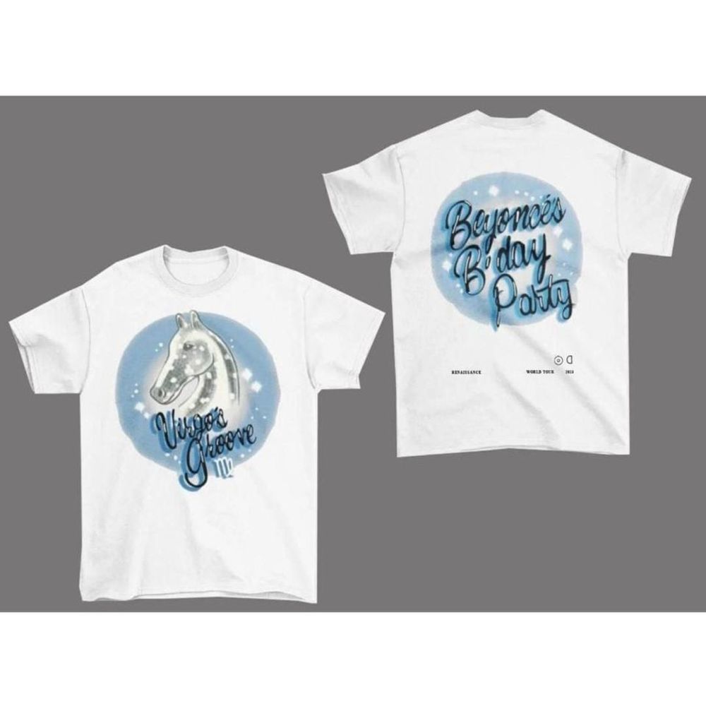 Virgos Groove Beyoncs Bday Party Shirt Beyonce Renaissance 2 sided Tee